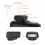 Mini Rechargeable GN8 on Camera Flash Light Speedlite 3-Step for Digital Film DSLR Cameras A 11