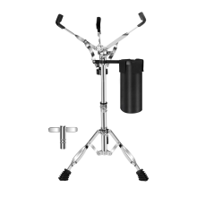 Snare Drum Stand with Sticks Holder,Drum Pad Adjustable Height for Steel Tongue / Dumb /Snare