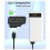 Mini Rechargeable GN8 on Camera Flash Light Speedlite 3-Step for Digital Film DSLR Cameras A 10