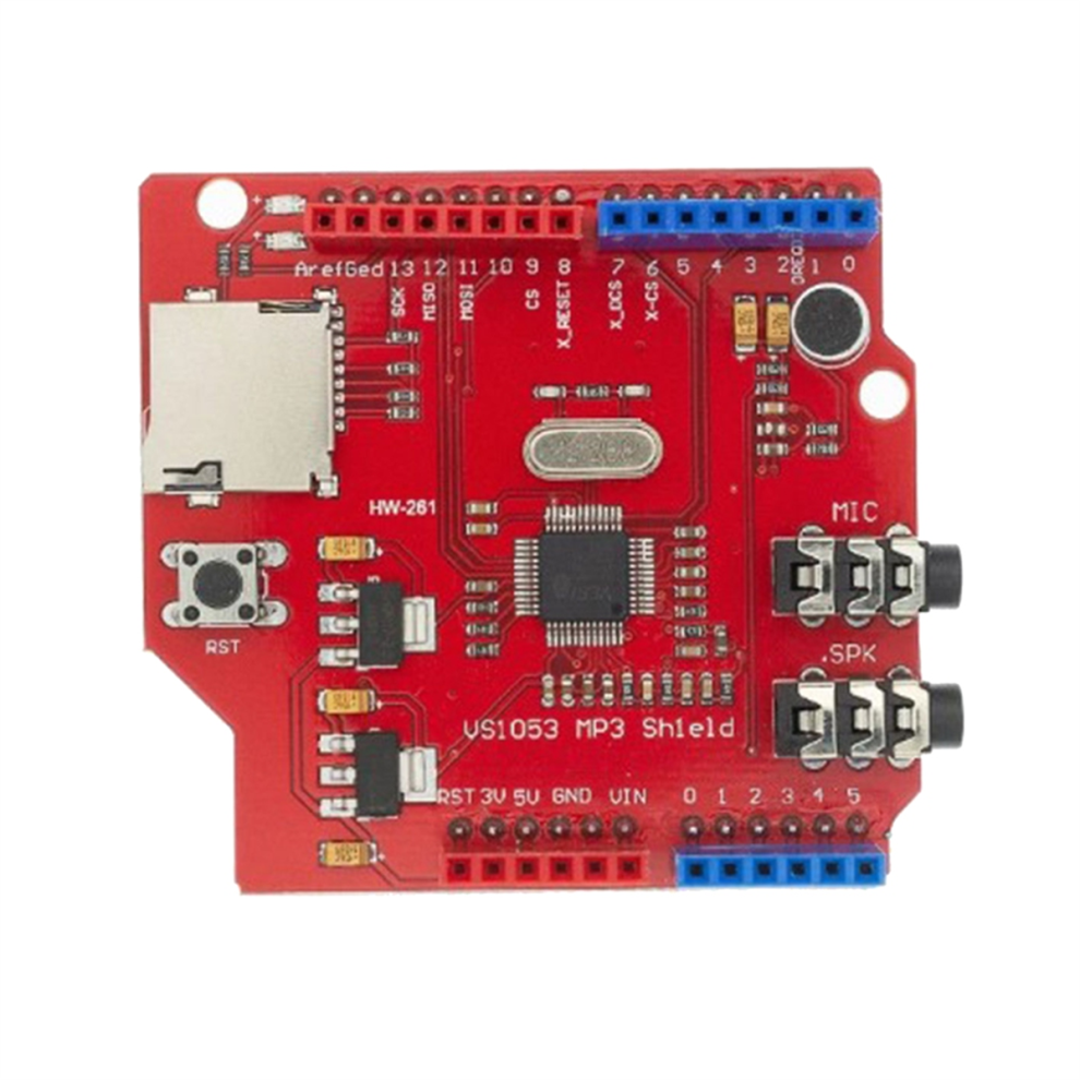 Vs1053 Stereo Audio Mp3 Player Shield Record Decode Development Board Module For Ogg Real-Time Encoding Recording 4851371719314