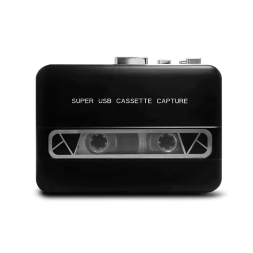 Portable Super USB Cassette Capture Player Speaker Multiple Power Supply Methods Digitizes Music to MP3 1