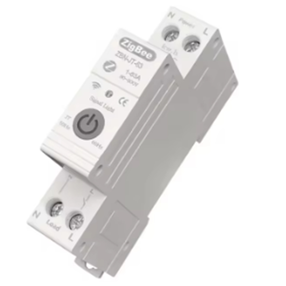 Tuya Zigbee Smart Circuit Breaker With Reclosing Timer Energy Meter Kwh Monitor Overload Protect For Zigbee 4851371717266
