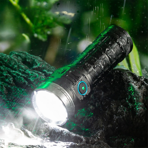 8-Core Strong Light High-Power Flashlight Outdoor Waterproof LED USB-C Rechargeable 2