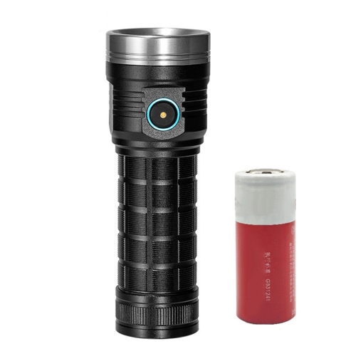 8-Core Strong Light High-Power Flashlight Outdoor Waterproof LED USB-C Rechargeable 1