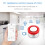 Tuya Smart Home Security Alarm System Set WiFi Wireless Burglar Motion Door Window Sensor 4