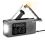 Multi-Function Emergency Radio with AM/FM Band Hand Crank Solar Charging Lighting Disaster Prevention Gray 1
