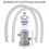 Pool Cleaner Circulation Filter Pump 330 GPH Swimming for Aerated Pumps EU Plug 6