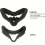 Breathable Face Mask Replacement for Interface Bracket Foam Pad 3in1 with Joystick Caps Quest2 5