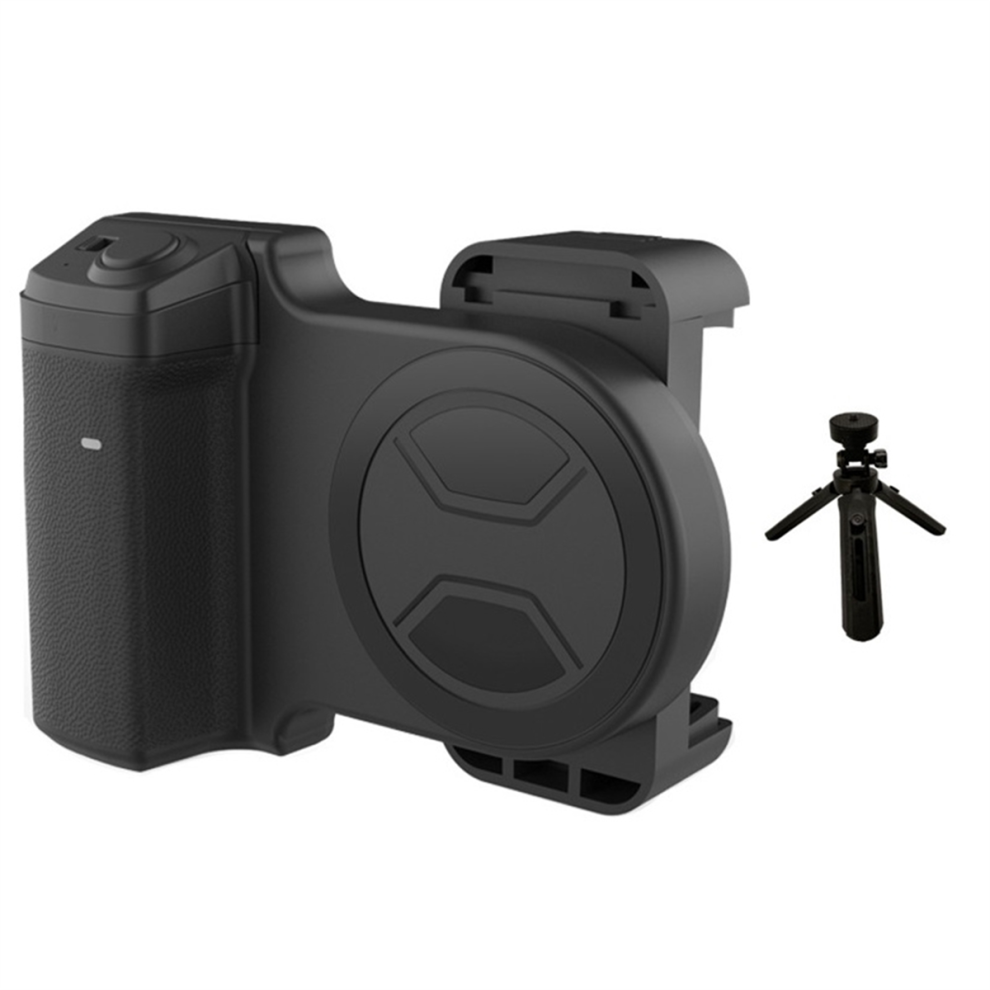 Smartphone Selfie Handle Phone Camera Snap Grip With Detachable Shutter Remote For 16/15/14 Vlog Video Black 4851371726480