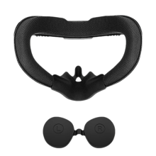 Breathable Face Mask Replacement for Interface Bracket Foam Pad 3in1 with Joystick Caps Quest2