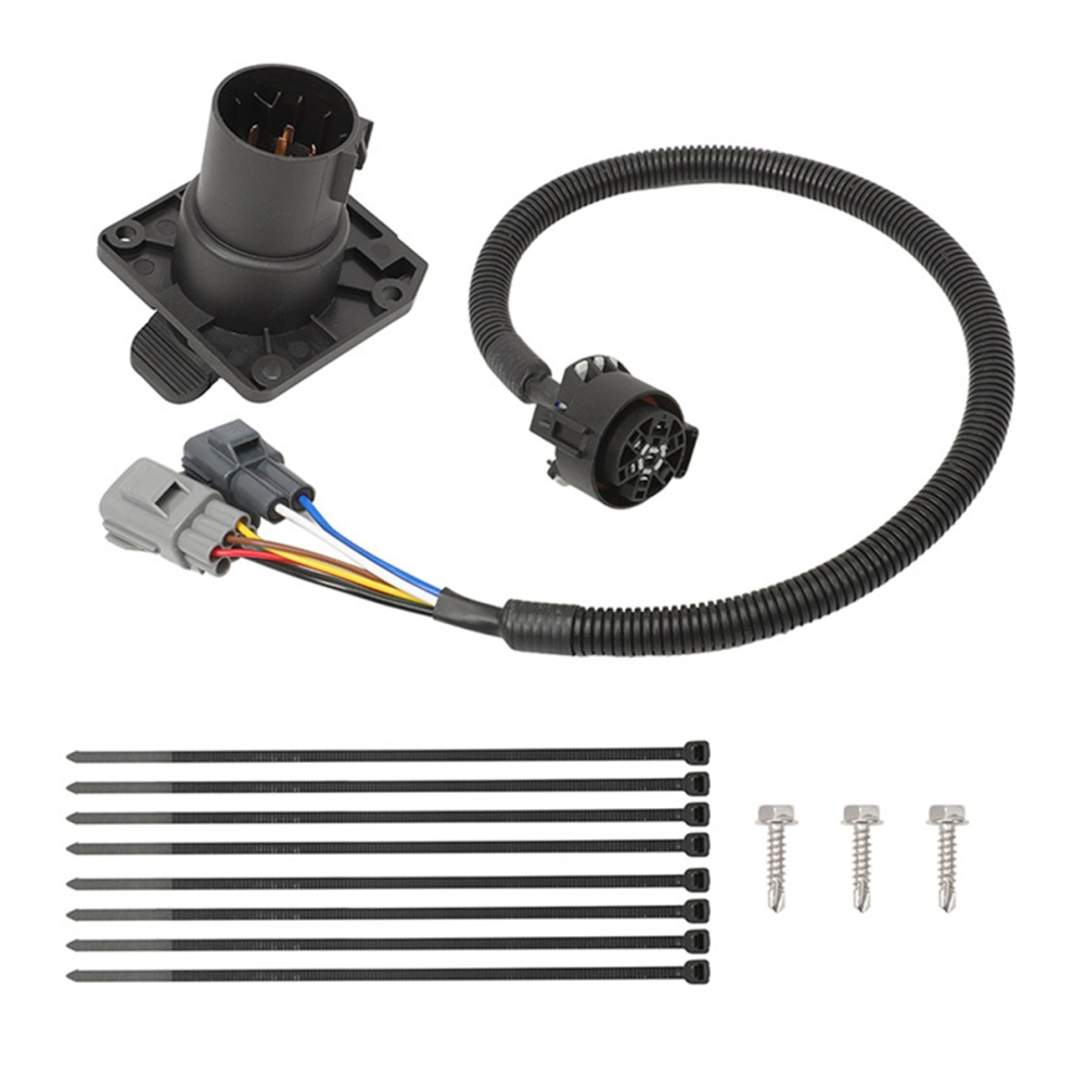 7 Way Rv Blade Trailer Wiring Harness 56443 For F-450 F-550 F-650 2020-2024 4851371725216