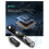 Wireless MIDI Adapter Audio Transmitter Receiver 2.4GHz Ultra-Low Latency Built-in Silent Foot Controller 10