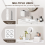 Disposable Towel Storage Box - Acrylic Container Compatible with Clean XL 6