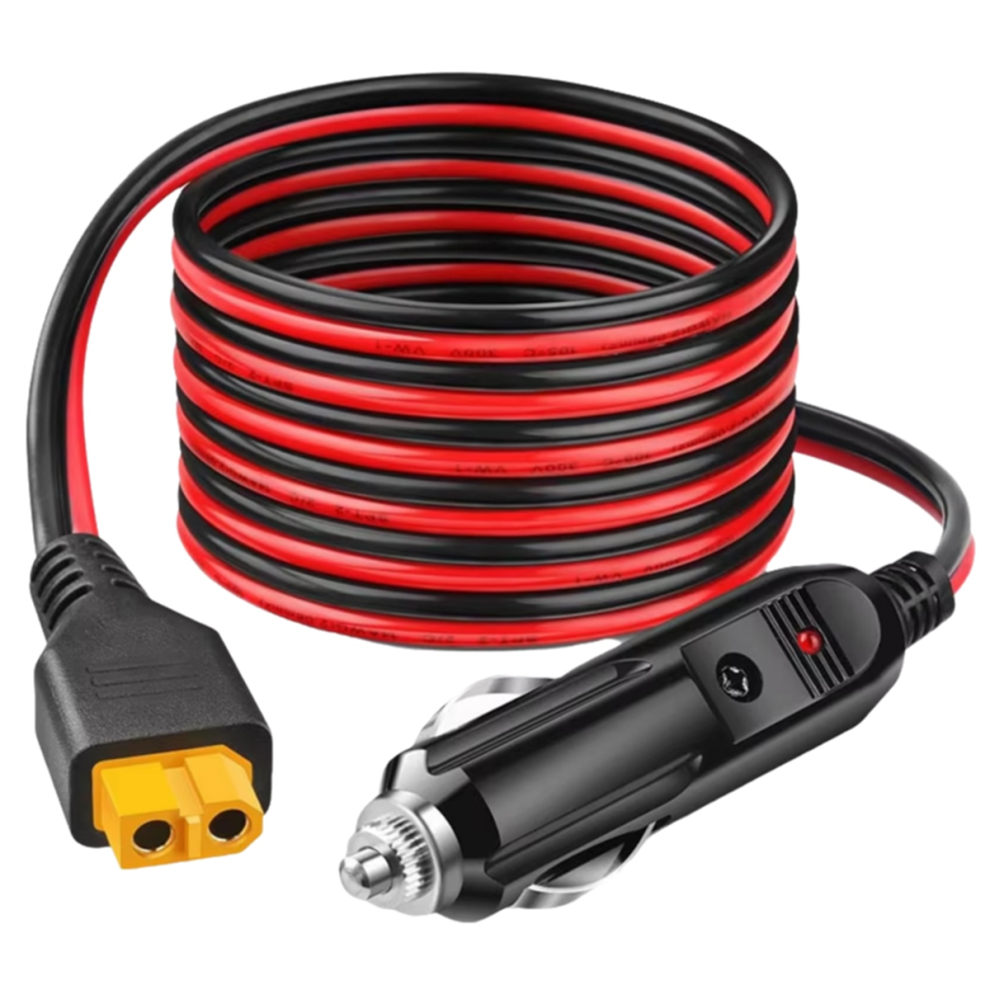 12Awg Car Lighter To Adapter Cable For R600 R1500 R2500 S2000 Pro /River B Saudism