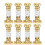 8pcs Z T8 Anti Backlash Spring Loaded Nut Elimination Brass Nuts for Upgrade 3 3s Pro V2 -10 3D Printer 2