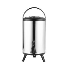 Stainless Steel Insulated Beverage Dispenser 6L Large-Capacity Double Layer Insulation for Long Time Bucket
