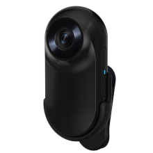 Pet Collar Camera USB Rechargeable HD 1080P LCD Display Sport Support Video and Photo Function for Cats Black