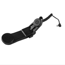 2Pin K-Type Retro Telephone Shoulder PTT Mic Microphone for UV-5R -888s HYT Radio