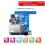 For Zero 3 Aluminum Case Metal Passive Cooling Shell Heatsink for 1 2 4GB Board 3