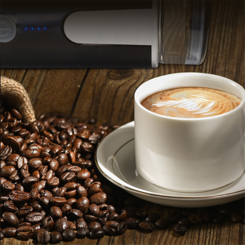 Coffeemaker Portable Coffee Maker Type C Rechargeable 2 in 1 Design 1200mAh Battery One Button for Hiking 2