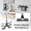 Whisk with Butterfly Base, Mixing Attachment Base for TM31/5/6 Mixer Replacement Part 6