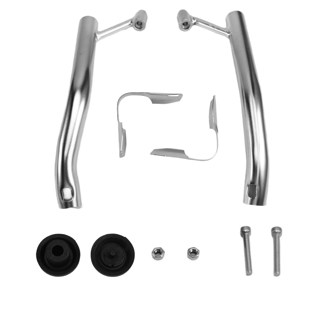 Motorcycle Crash Bar Engine Protection Guard Bars Bumper For R1300gs Adv Silver 4851371738445