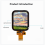 1.83 Inch Round IPS TFT LCD Display 240x284 ST7789 Capacitive Touch Screen, 4-Line SPI Interface ST7789P3 Driver IC 7