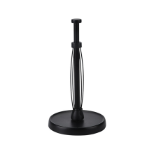 Stainless Steel Paper Towel Holder, Weighted Base, Ring Holder for Kitchen, Decor Accessories