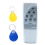 Handheld RFID Smart Chip Reader Writer+2X5200 Keychain 125Khz ID Copier Duplicator Tags Programmer for EM4305 T5577 1