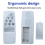 Handheld RFID Smart Chip Reader Writer+3x5200 Keychain 125Khz ID Copier Duplicator Tags Programmer for EM4305 T5577 3