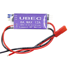 UBEC Voltage Regulator for RC Airplanes 8A Output 5V/6V Max 12A 2-6S Lipo 6-16 Cell Ni-