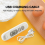 Digital Thermometer with Stainless Steel Probe, LCD Display for BBQ,Cooking,Baking,USB Charging,over Temperature Warning 6