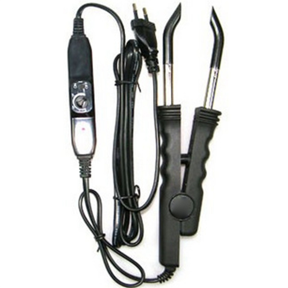Saudism Unisex Hair Extensions Fusion Perm Heated Temperature Controlled Iron Keratin Bonding Tools Eu Plug