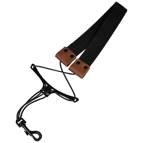 Saxophone Straps Mesh Webbing PU Neck Children and Adults Wind Instrument 2