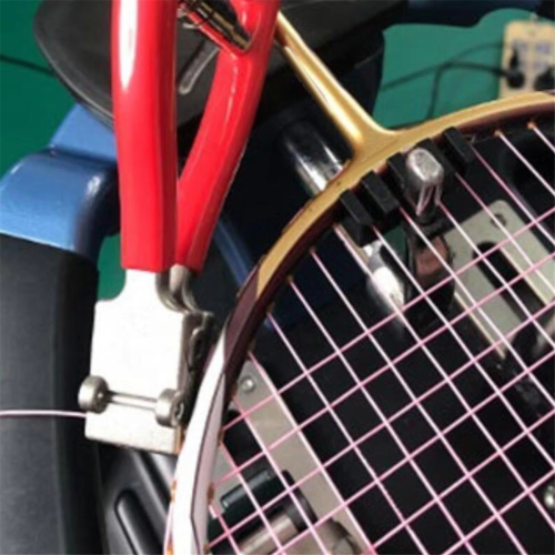 Stringing Machine Starting Professional Universal Wide Head Clamp for Accessories Tennis Badminton Racket Black 2