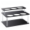 Acrylic Coffee Syrup Organizer, 2-Tier Rack 6Bottles Capacity, for Countertop, Bar, Kitchen 2