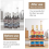Acrylic Coffee Syrup Organizer, 2-Tier Rack 6Bottles Capacity, for Countertop, Bar, Kitchen 7