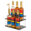 Acrylic Coffee Syrup Organizer, 2-Tier Rack 6Bottles Capacity, for Countertop, Bar, Kitchen 4