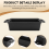 Cast Iron Bread Pan with Lid, Heavy Duty Loaf Pans for Baking Bread, Oven Baking, 2PCS (Black) 10