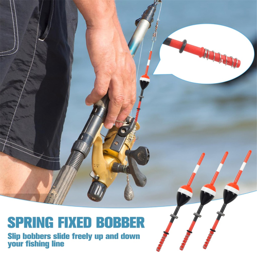 10 Pcs Fishing Bobbers Set Floats Crappie Spring Slip Float Accessories for 2