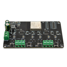 ESP32 Simple FOC Dual-Channel Brushless Motor Driver Board with ESP32-WROOM-32E Module for
