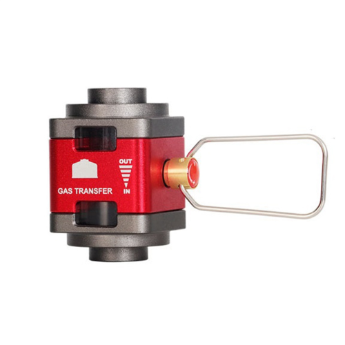 Outdoor Camping Visual Gas Tank Converter Refill Adapter Collection Valve