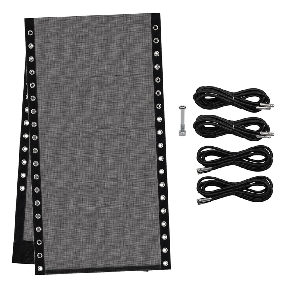 Chair Replacement Fabric With 4 Bungee Cord Lounge Cloth Mesh Repair Kit For Patio Recliner Outdoor Lawn Pool A 4852145438790