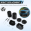 2PCS New Rear Air Helper Spring Kit SSR-130-47 for E350 E450 E-350 E-450 Super Duty SSR13047 9