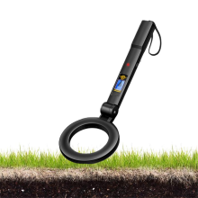Small Metal Detector 360 Scan Portable Handheld Sound and Body Feedback Detection Equipment