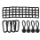 Pickup Truck Net Trunk Screen Interior Isolation Fixed Luggage Barrier for Ram 1
