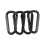 Pickup Truck Net Trunk Screen Interior Isolation Fixed Luggage Barrier for Ram 6