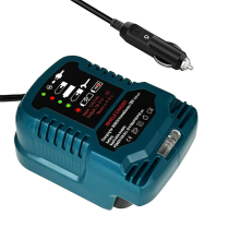 Car Battery Charger for 18V Li-Ion Compact Chargers with LED Indicator Lighter Plug Vehicle