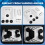Mini Mount Magnetic Kit Roof Bracket Easy Installation Flat for 10