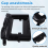 Car Android Radio Stereo Player Frame Fascia for 4 A8 2019-2023 LHD Panel 8